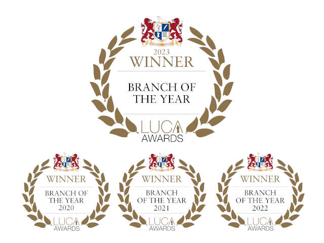 LUCA Award Winner - Branch of the Year 2020-2023