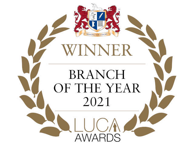 LUCA Award Winner - Branch of the Year 2021